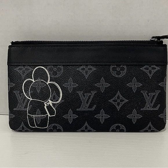 LOUIS VUITTON Monogram Eclipse Vivienne Pochette Apollo PM - Picture 8 of 13